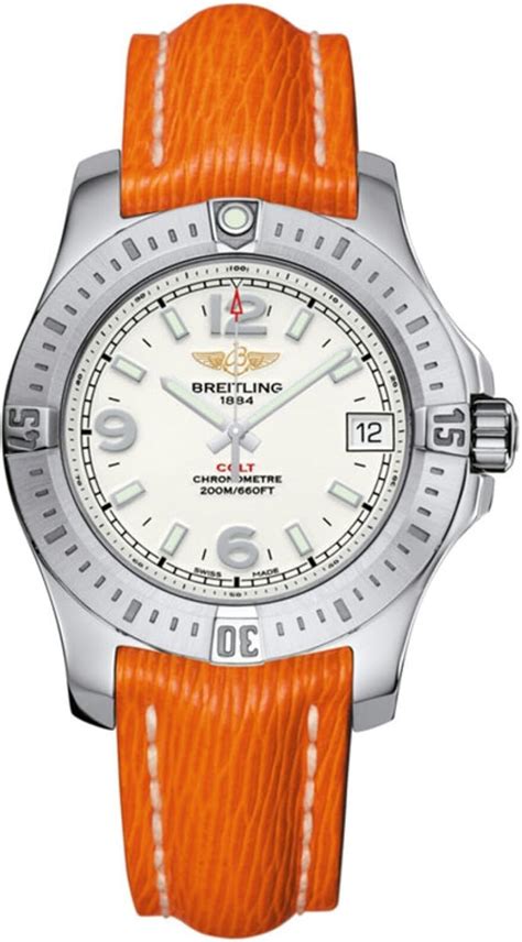 breitling damenuhr colt 36 stahl pearl uhren|Breitling Colt Lady .